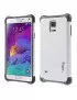 Cover Ibrida in TPU per Samsung Galaxy Note 4 N910 Bianco