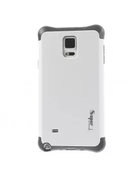 Cover Ibrida in TPU per Samsung Galaxy Note 4 N910 Bianco