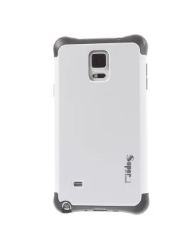 Cover Ibrida in TPU per Samsung Galaxy Note 4 N910 (Bianco)