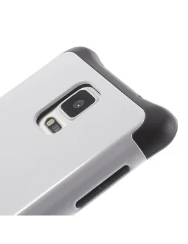 Cover Ibrida in TPU per Samsung Galaxy Note 4 N910 (Bianco)