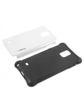 Cover Ibrida in TPU per Samsung Galaxy Note 4 N910 Bianco