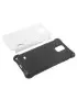 Cover Ibrida in TPU per Samsung Galaxy Note 4 N910 Bianco