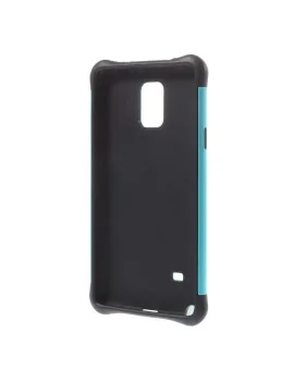 Cover Ibrida in TPU per Samsung Galaxy Note 4 N910 (Azzurro)