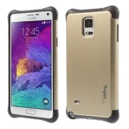 Cover Ibrida in TPU per Samsung Galaxy Note 4 N910 (Oro)