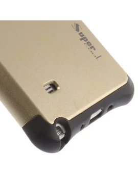 Cover Ibrida in TPU per Samsung Galaxy Note 4 N910 (Oro)