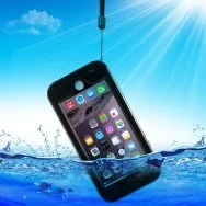 Cover RedPepper Impermeabile Antiurto per iPhone 6 6S (Nero)