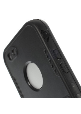 Cover RedPepper Impermeabile Antiurto per iPhone 6 6S (Nero)