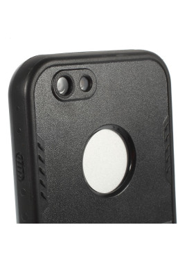 Cover RedPepper Impermeabile Antiurto per iPhone 6 6S (Nero)
