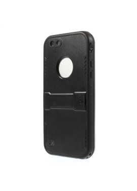 Cover RedPepper Impermeabile Antiurto per iPhone 6 6S (Nero)