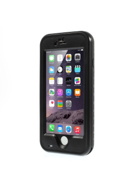 Cover RedPepper Impermeabile Antiurto per iPhone 6 6S (Nero)