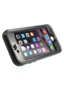 Cover RedPepper Impermeabile Antiurto per iPhone 6 6S (Nero)