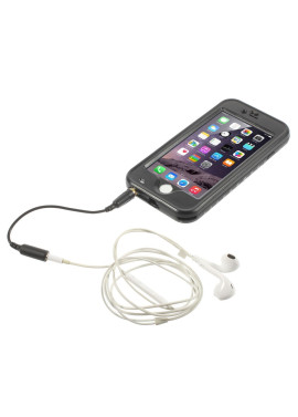 Cover RedPepper Impermeabile Antiurto per iPhone 6 6S (Nero)