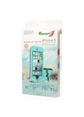 Cover RedPepper Impermeabile Antiurto per iPhone 6 6S (Nero)