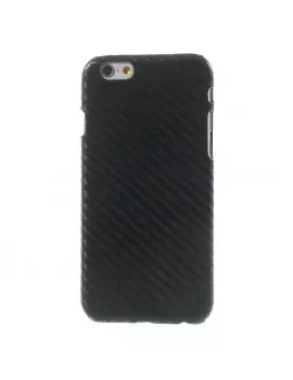 Cover Rigida Carbon Look per iPhone 6 6S (Nero)