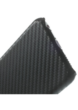 Cover Rigida Carbon Look per iPhone 6 6S (Nero)