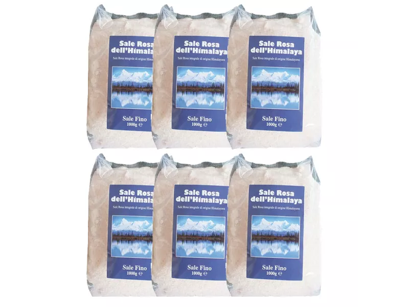 Sale Rosa dell'Himalaya - 1kg (Fino Conf. 6)