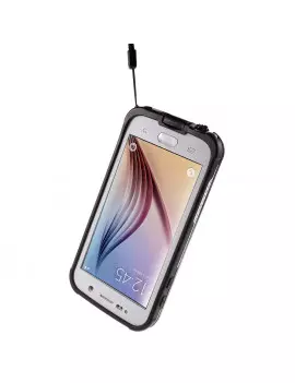 Cover RedPepper Impermeabile Waterproof Anti Urto per Samsung S6 G920 (Bianco)