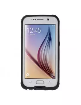 Cover RedPepper Impermeabile Waterproof Anti Urto per Samsung S6 G920 (Bianco)