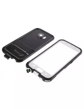 Cover RedPepper Impermeabile Waterproof Anti Urto per Samsung S6 G920 (Bianco)