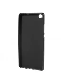 Cover in Silicone Gel per Huawei Ascend P8 (Nero)