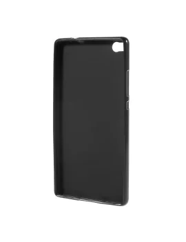 Cover in Silicone Gel per Huawei Ascend P8 (Nero)