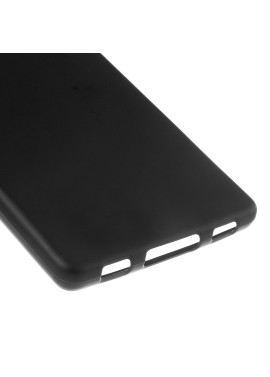 Cover in Silicone Gel per Huawei Ascend P8 (Nero)