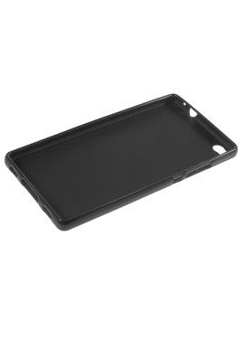 Cover in Silicone Gel per Huawei Ascend P8 (Nero)