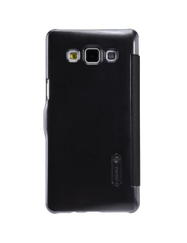 Cover Flip S-View Fresh in Ecopelle per Samsung Galaxy A5 SM-A500F (Nero)