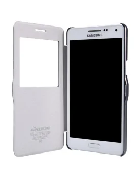 Cover Flip S-View Fresh in Ecopelle per Samsung Galaxy A5 SM-A500F (Nero)