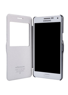 Cover Flip S-View Fresh in Ecopelle per Samsung Galaxy A5 SMA500F Nero