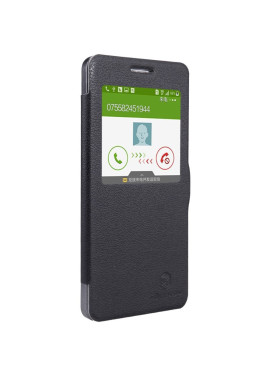 Cover Flip S-View Fresh in Ecopelle per Samsung Galaxy A5 SMA500F Nero