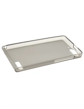 Cover in TPU Morbido per Huawei Ascend G6 3G (Grigio Trasparente)