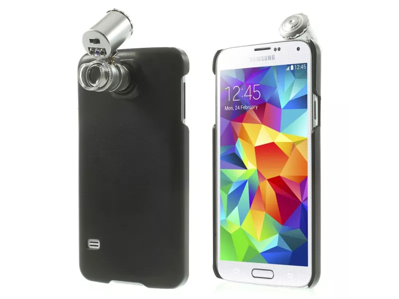 Microscopio 60x Portatile con Illuminazione LED per Samsung Galaxy S5 G900