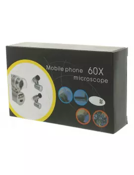 Microscopio 60x Portatile con Illuminazione LED per Samsung Galaxy S5 G900