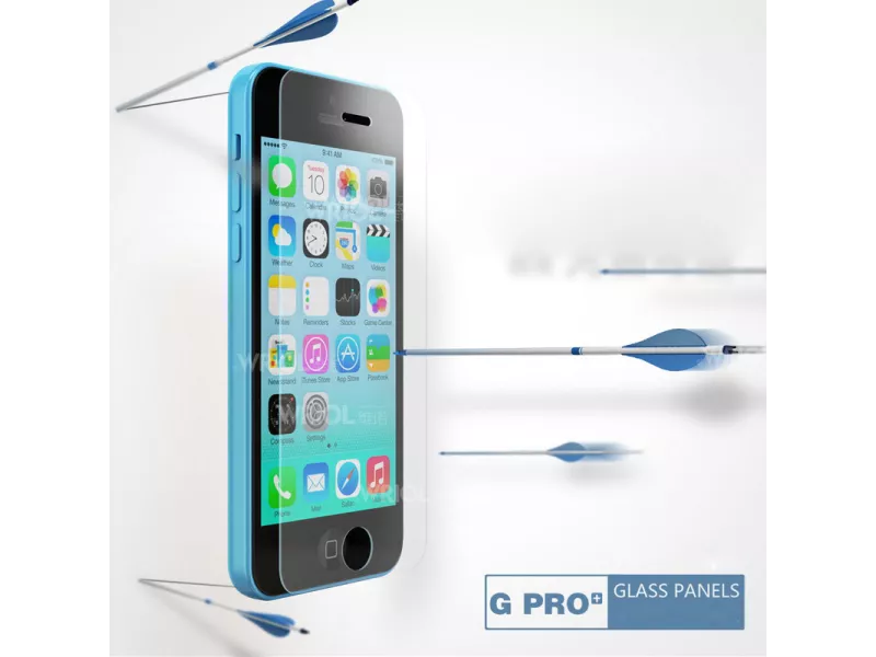 Screen Protector Vetro Temperato Anti Urto iPhone 5C 