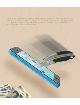 Screen Protector in Vetro Temperato Anti Urto per Apple iPhone 5C