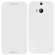 Cover Flip a Portafoglio per HTC One M8 (Bianco)
