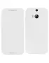 Cover Flip a Portafoglio per HTC One M8 (Bianco)