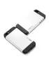 Cover Slim Armor TPU e Policarbonato per Apple iPhone 5 5S (Bianco)