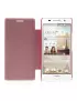 Cover Rigida per Huawei Ascend P6 Metal Style Rosa