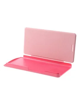 Cover Rigida per Huawei Ascend P6 Metal Style (Rosa)