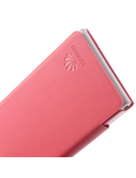 Cover Rigida per Huawei Ascend P6 Metal Style (Rosa)