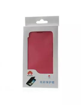 Cover Rigida per Huawei Ascend P6 Metal Style Rosa