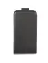 Cover Flip Verticale in Ecopelle per Samsung Galaxy Ace S5830 Nero
