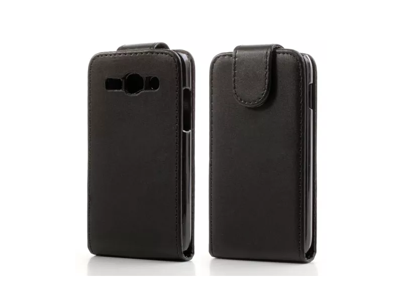 Cover Flip Verticale in Ecopelle per Samsung Galaxy Ace 3 S7275 Nero Cover Flip Verticale in Ecopelle per Samsung Galaxy Ace 3 S7275 Nero