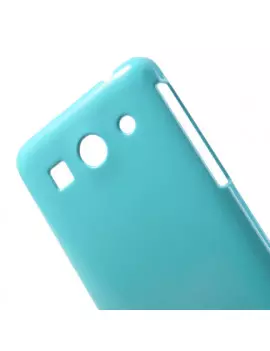 Cover Ultra Slim TPU Huawei Ascend G520 Azzurro