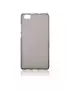 Cover in Silicone per Huawei Ascend P8 Lite (Nero Trasparente)