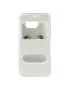 Cover Flip S-View Doppia Finestra in Ecopelle per Samsung Galaxy S6 G920 Bianco