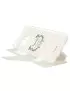 Cover Flip S-View Doppia Finestra in Ecopelle per Samsung Galaxy S6 G920 Bianco