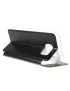 Cover Flip S-View Doppia Finestra in Ecopelle per Samsung Galaxy S6 G920 Nero